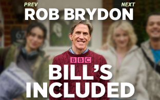 Rob Brydon stars in a brand new sitcom - Bill's Included