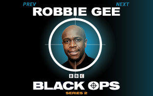 Robbie Gee stars in the new series of Black Ops