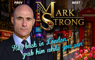 Mark Strong is back in London and available now. Call us for more details