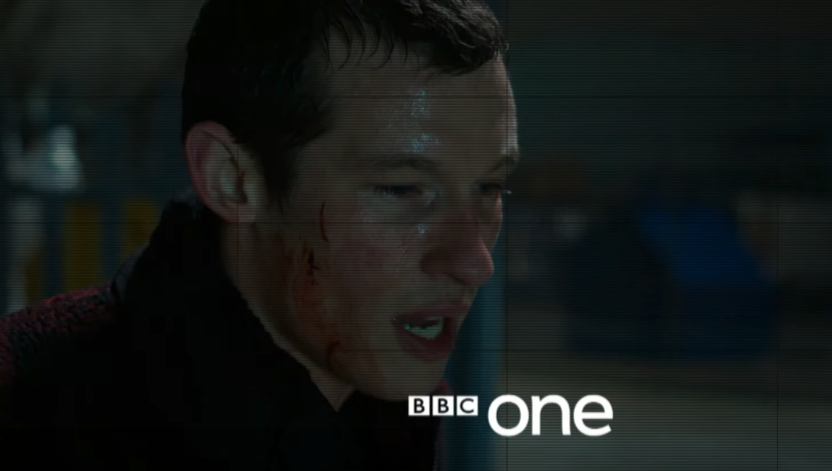Callum Turner and Ben Miles in The Capture