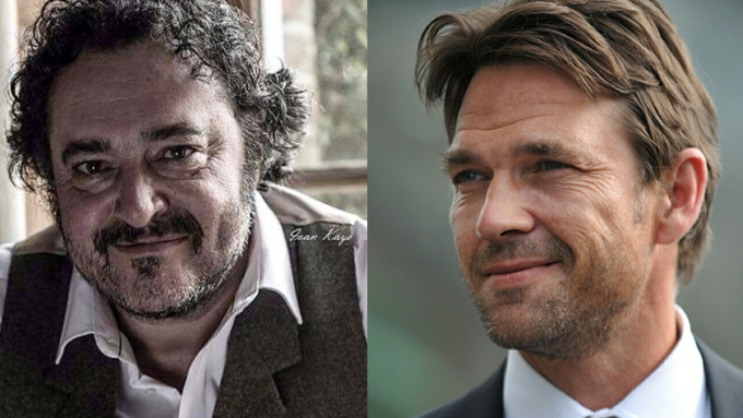 Dougray Scott and Ivan Kaye in The Woman in White