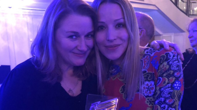 Rosie Cavaliero and Vivienne Harvey win RTS award for Moving On!
