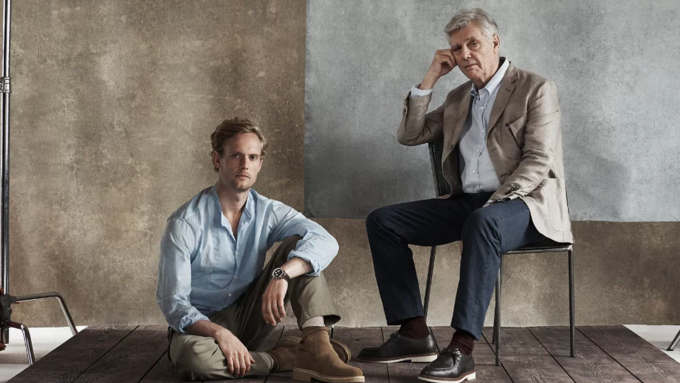 James Fox and Jack Fox in Mr Porter Live photoshoot and interview