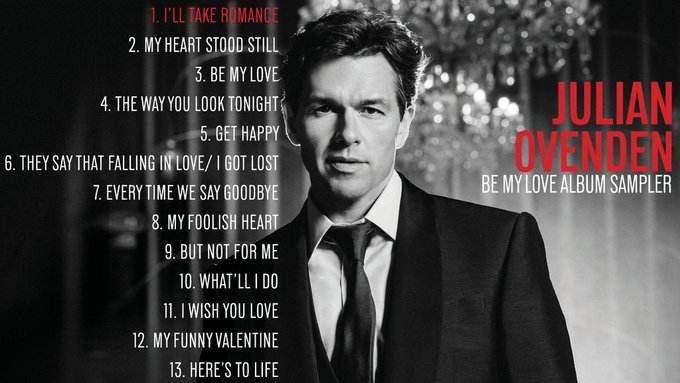 Julian Ovenden's album release due for 22 April!